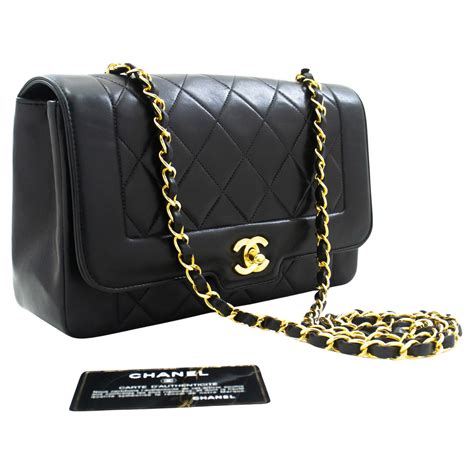 chanel saddle bag - chanel vintage chain shoulder bag.